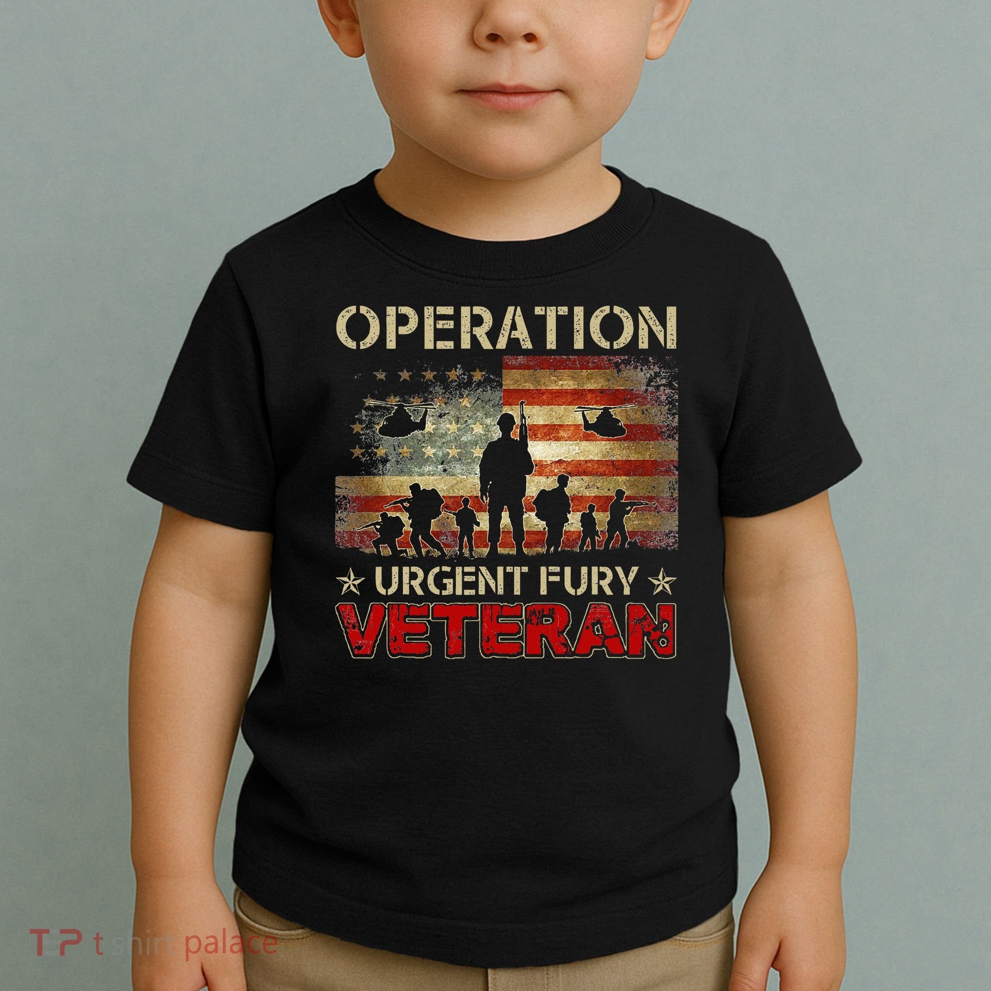 Operation Urgent Fury Combat Veteran Grenada Toddler T-Shirt