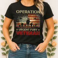 Operation Urgent Fury Combat Veteran Grenada Women's T-Shirt thumb 2