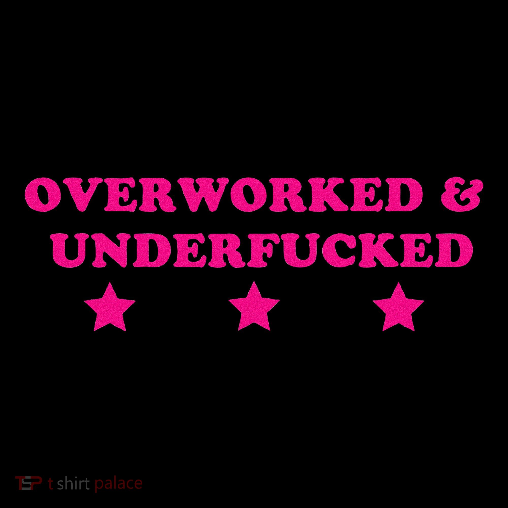 Overworked & Under Funny Meme Coffee Mug