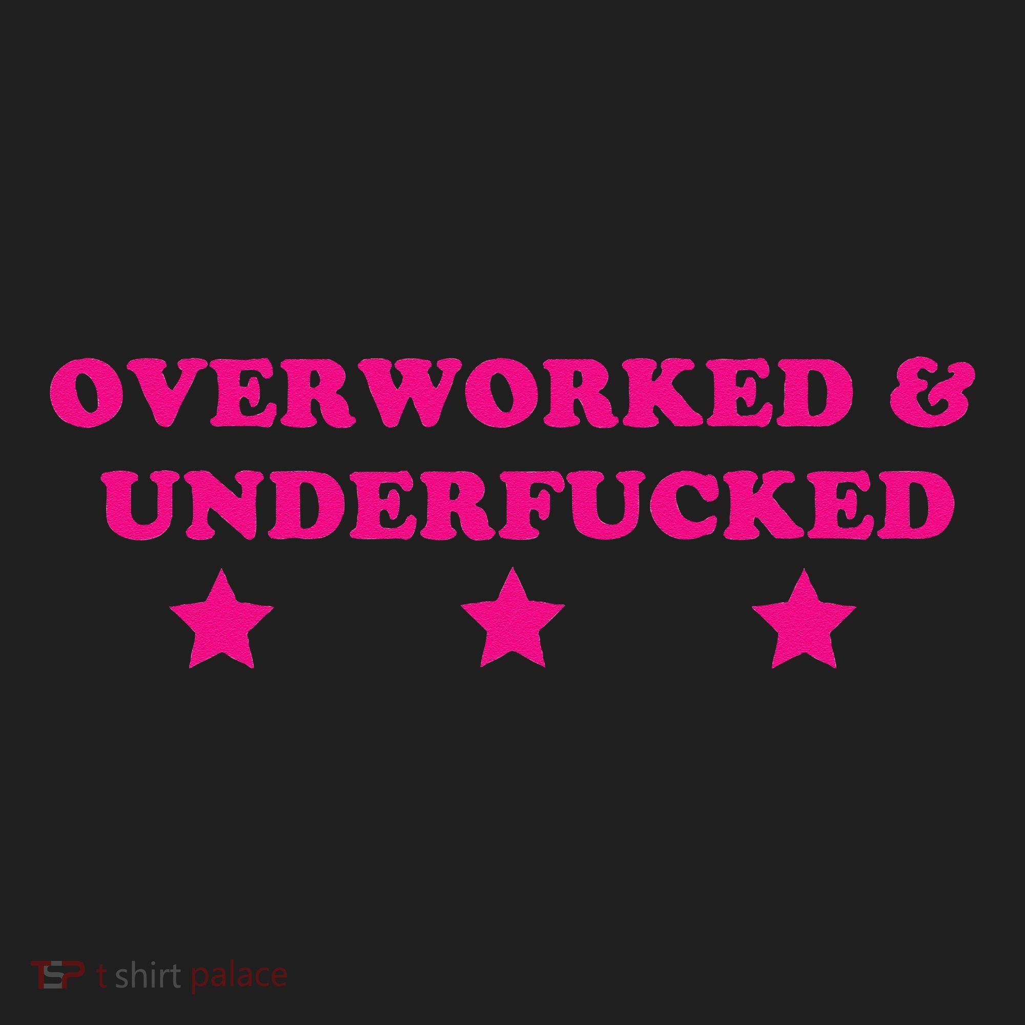 Overworked & Under Funny Meme Tumbler
