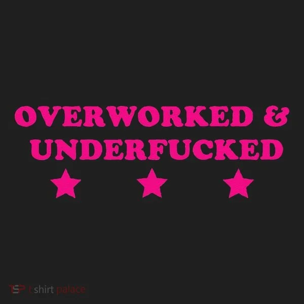 Overworked & Under Funny Meme Tumbler