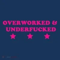 Overworked & Under Funny Meme Bucket Hat thumb 4
