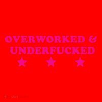 Overworked & Under Funny Meme Santa Hat thumb 1