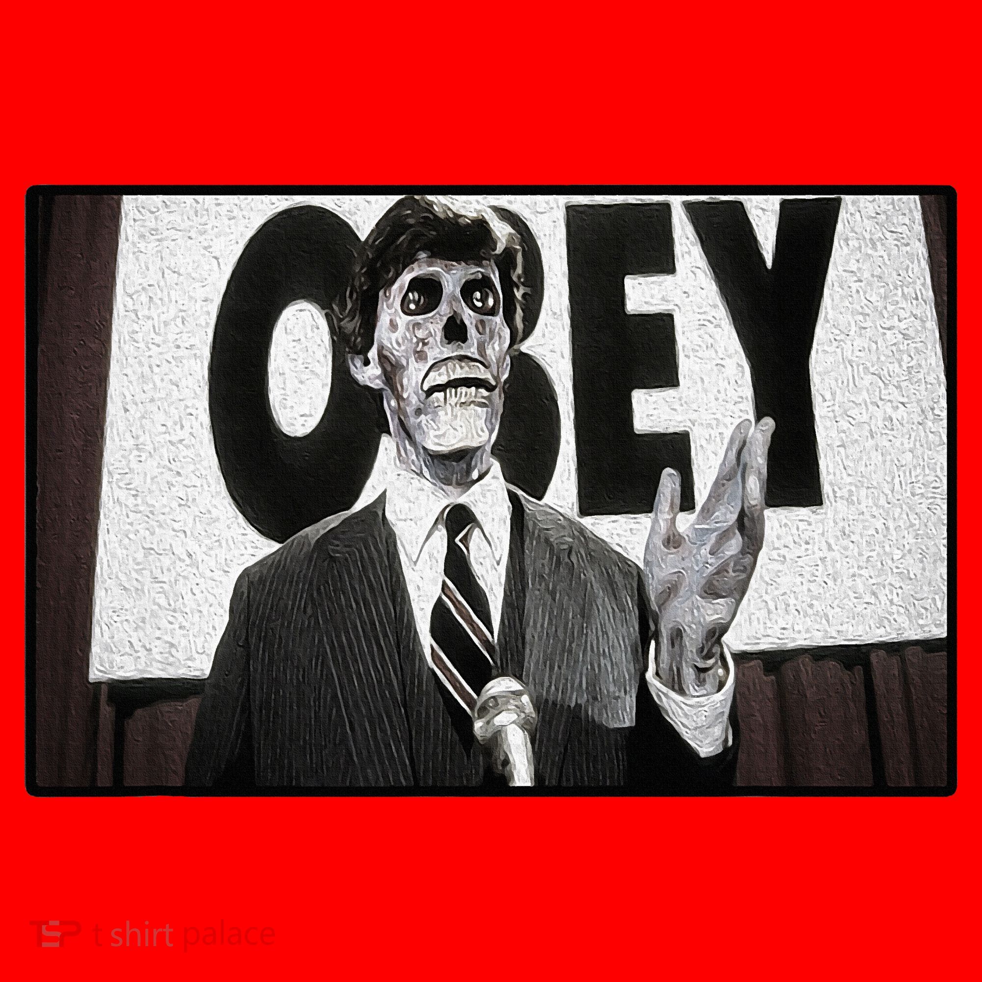 Obey Usa Freedom Funny Defy Fight 2 Santa Hat
