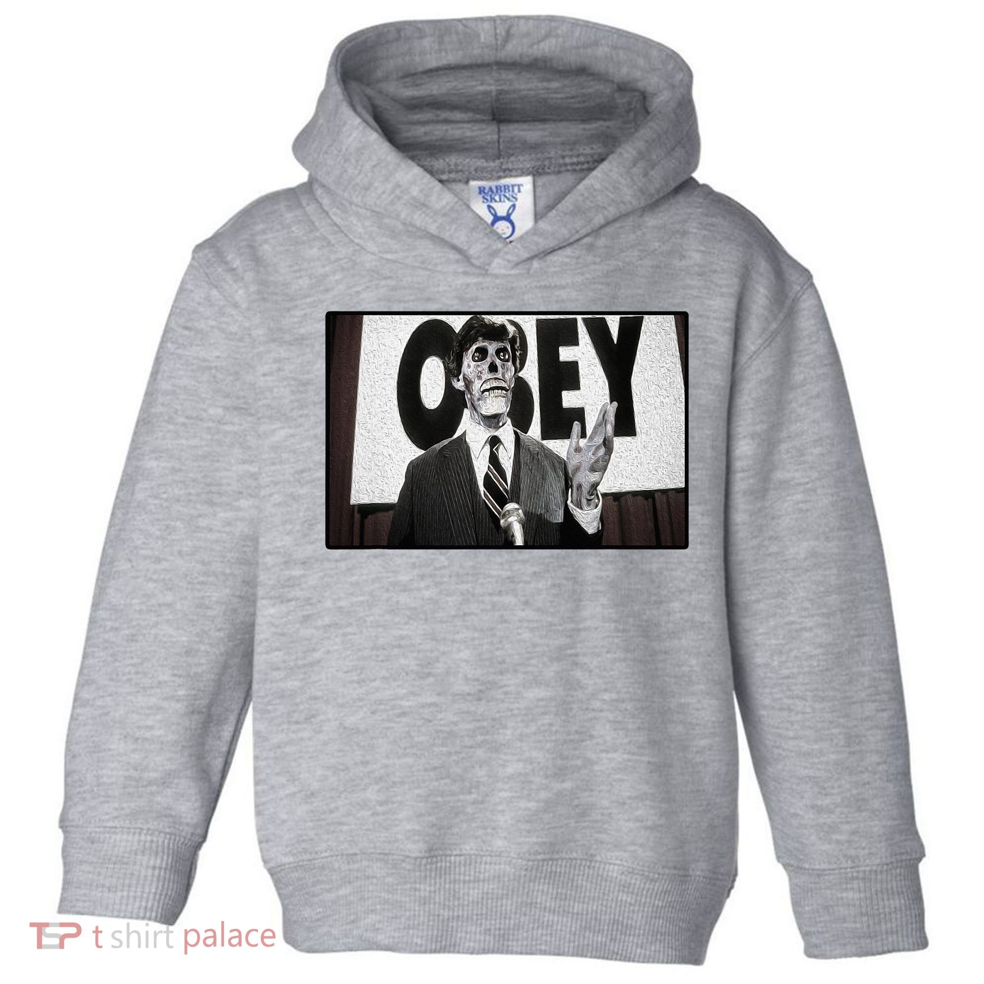 Obey Usa Freedom Funny Defy Fight 2 Toddler Hoodie