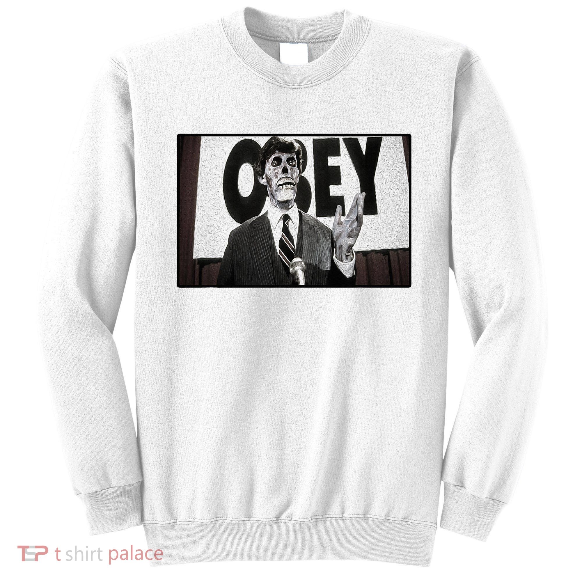 Obey Usa Freedom Funny Defy Fight 2 Sweatshirt