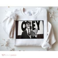 Obey Usa Freedom Funny Defy Fight 2 Sweatshirt thumb 2