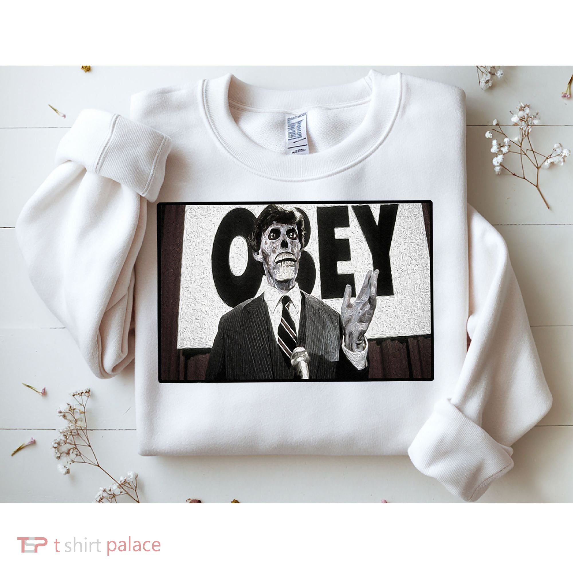 Obey Usa Freedom Funny Defy Fight 2 Sweatshirt