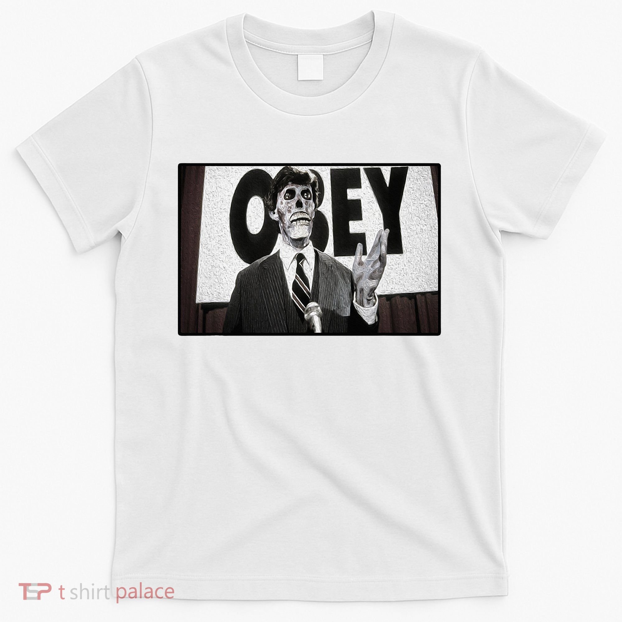 Obey Usa Freedom Funny Defy Fight 2 T-Shirt