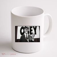 Obey Usa Freedom Funny Defy Fight 2 Coffee Mug thumb 1