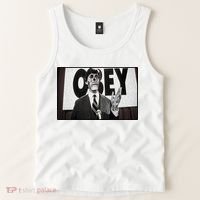 Obey Usa Freedom Funny Defy Fight 2 Tank Top thumb 2