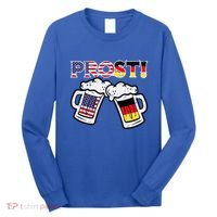 Oktoberfest Us German Flag Mug Prost Bavarian Dad Long Sleeve Shirt thumb 0
