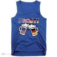 Oktoberfest Us German Flag Mug Prost Bavarian Dad Tank Top thumb 0