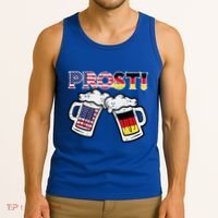 Oktoberfest Us German Flag Mug Prost Bavarian Dad Tank Top thumb 3