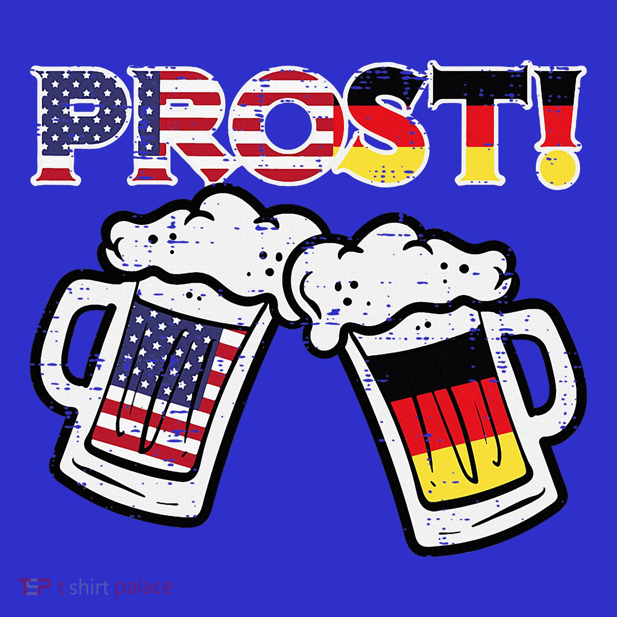 Oktoberfest Us German Flag Mug Prost Bavarian Dad Tank Top