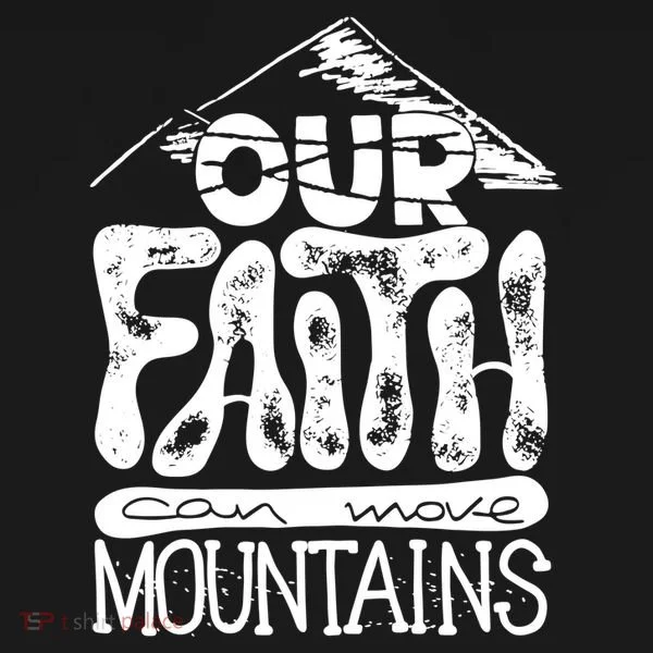 Our Faith Can Move Mountains  Toddler Hoodie