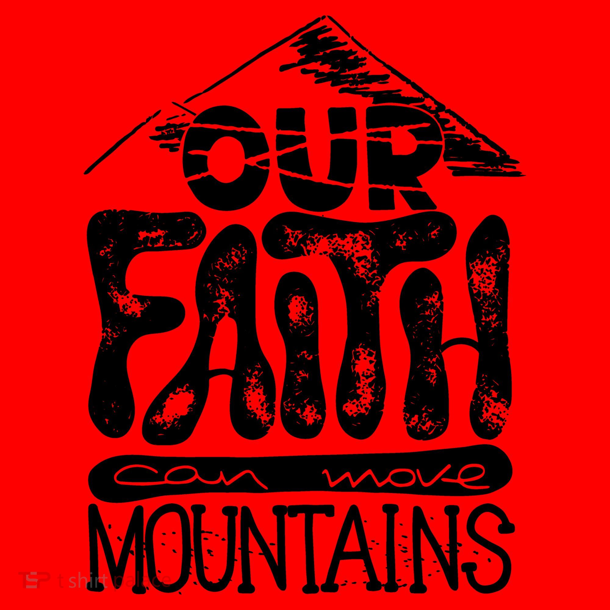 Our Faith Can Move Mountains  Santa Hat