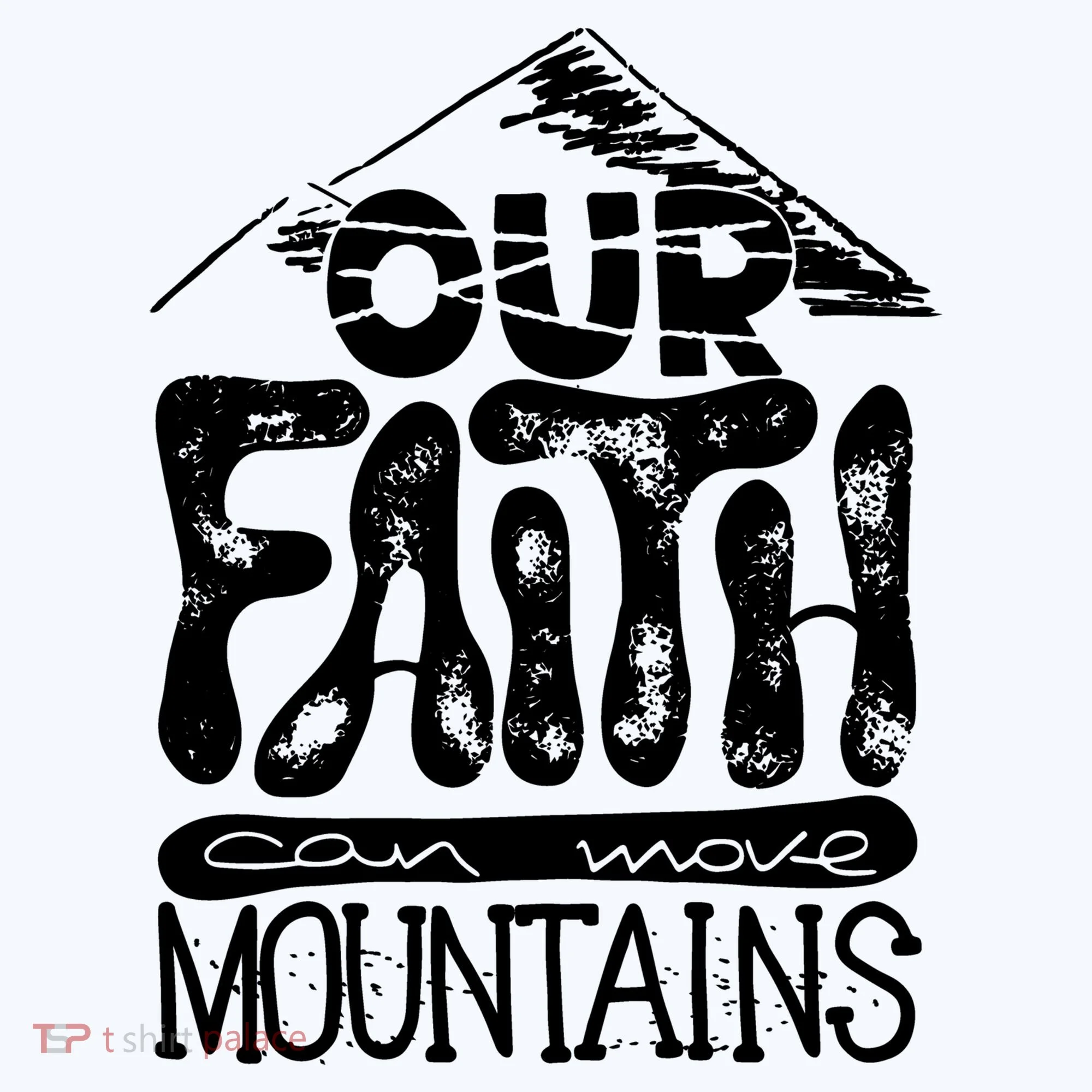 Our Faith Can Move Mountains  Doggie Tank