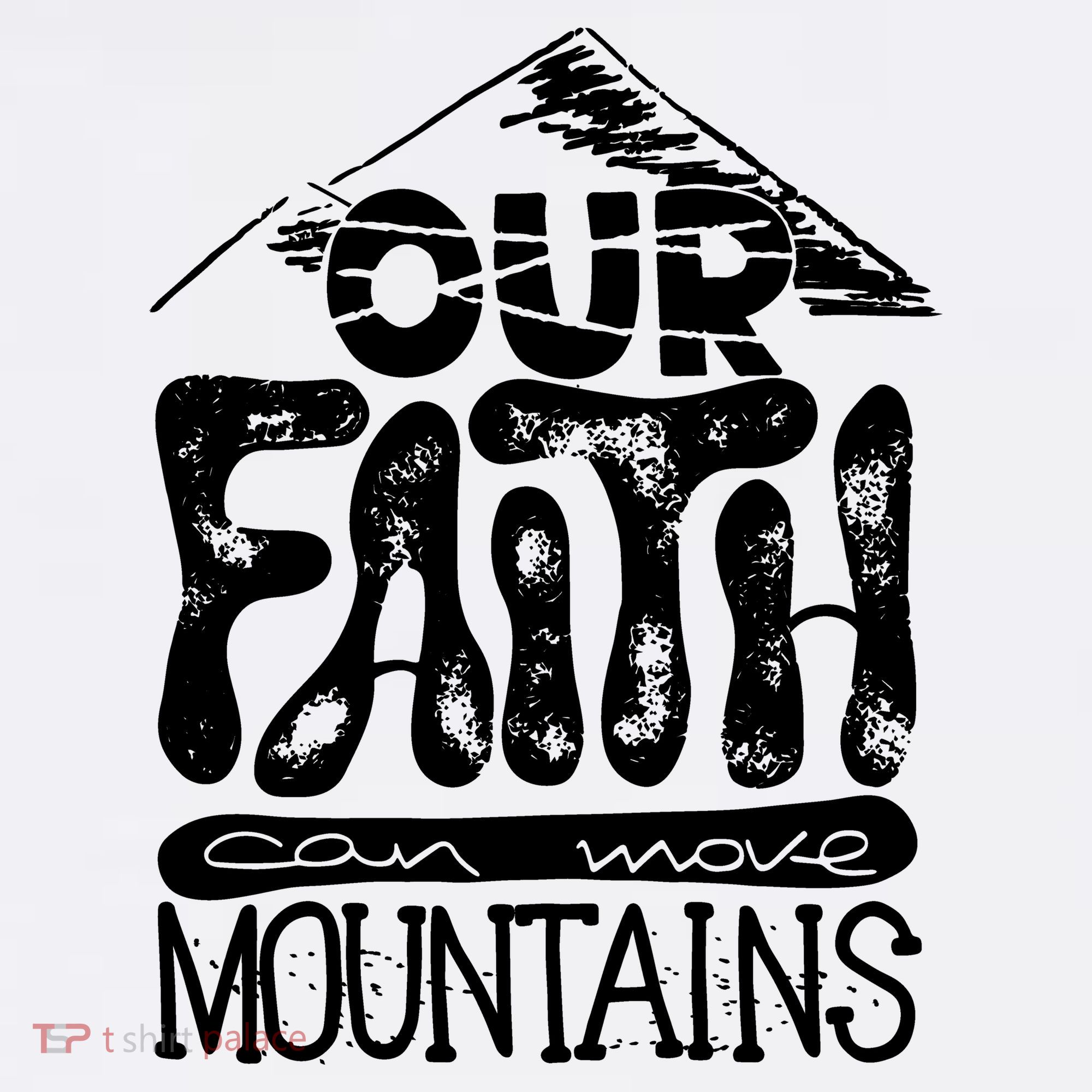 Our Faith Can Move Mountains  Mousepad