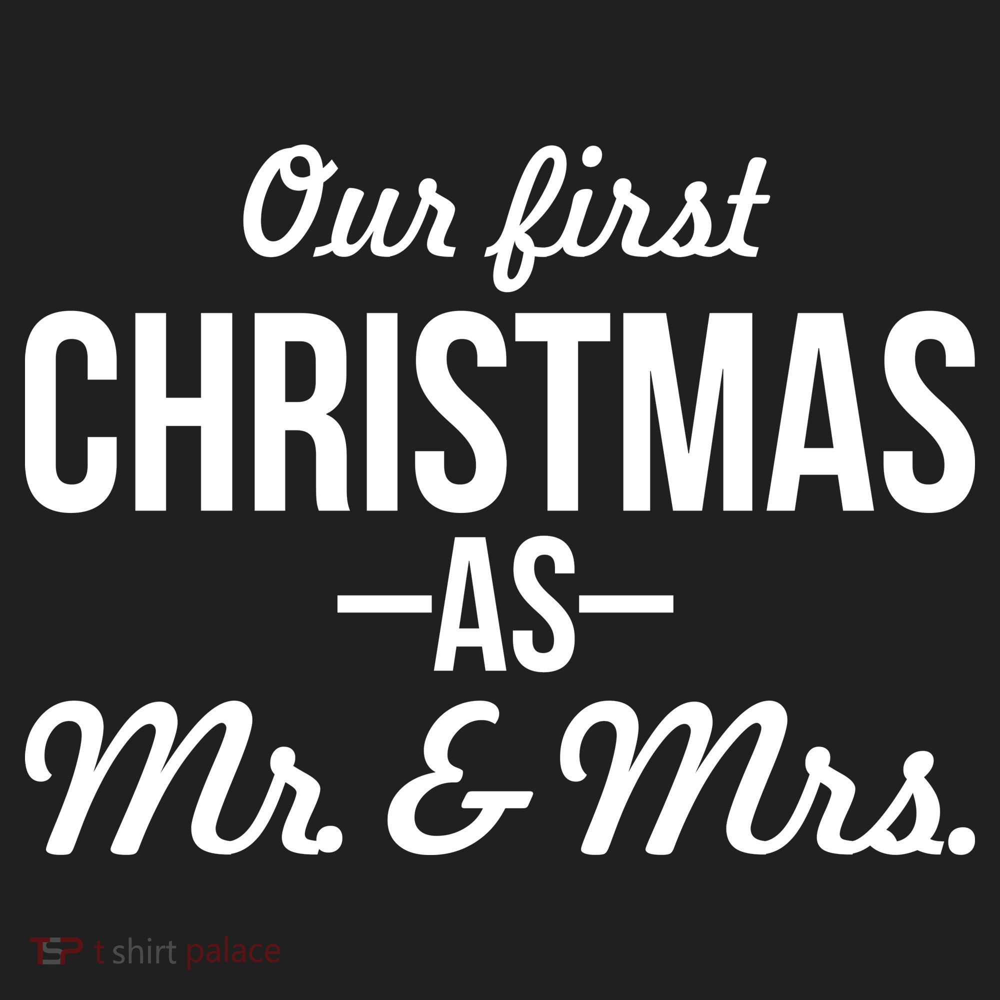 Our First Christmas As Mr. & Mrs. Beanie