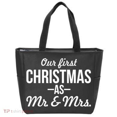 Our First Christmas As Mr. & Mrs. Tote Bag