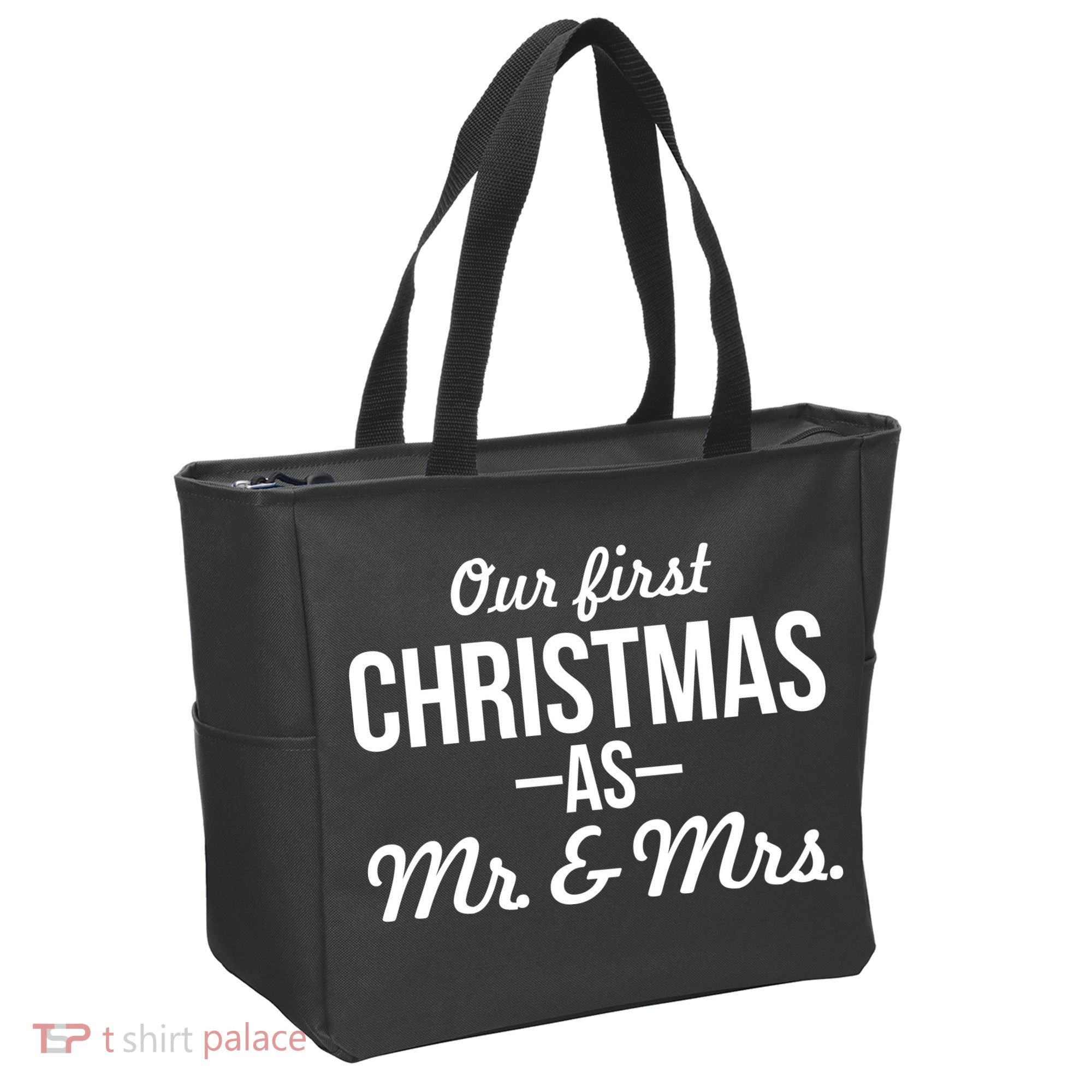 Our First Christmas As Mr. & Mrs. Tote Bag