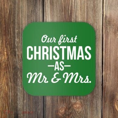 Our First Christmas As Mr. & Mrs. Coaster