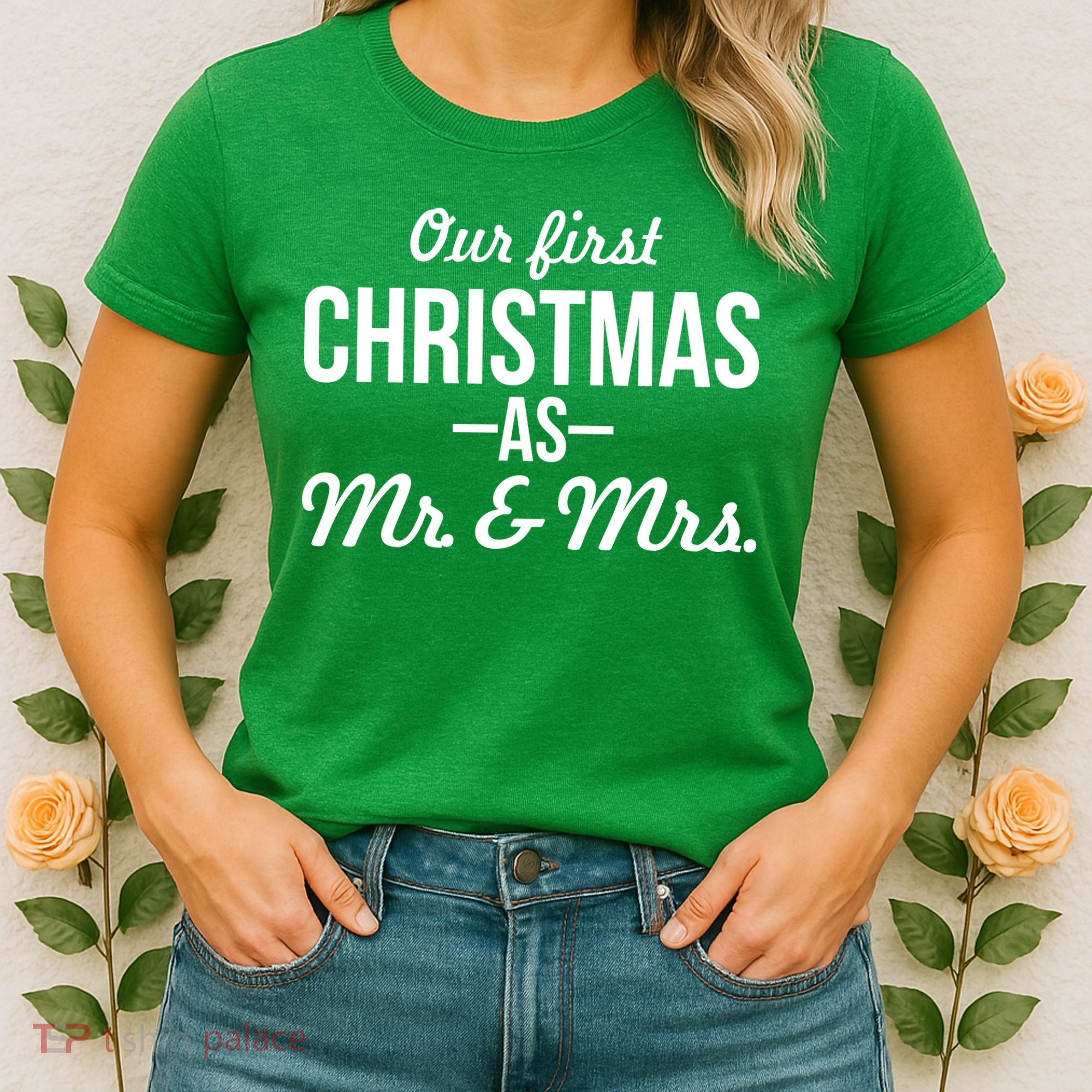 Our First Christmas As Mr. & Mrs. Women's T-Shirt