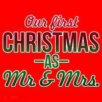 Our First Christmas As Mr. & Mrs. Santa Hat thumb 1