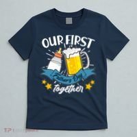 Our First Father's Day Together Baby Bottle Beer Mug T-Shirt thumb 5