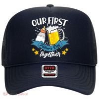 Our First Father's Day Together Baby Bottle Beer Mug Hat thumb 0
