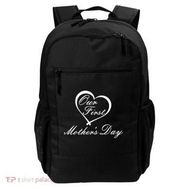 Our First Mother's Day Love Heart Backpack