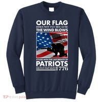 Our Flag Flies With the Last Breath of Patriots  Sweatshirt thumb 0