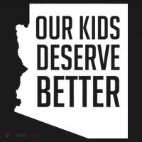 Our Kids Deserve Better Arizona Teacher Bucket Hat thumb 4