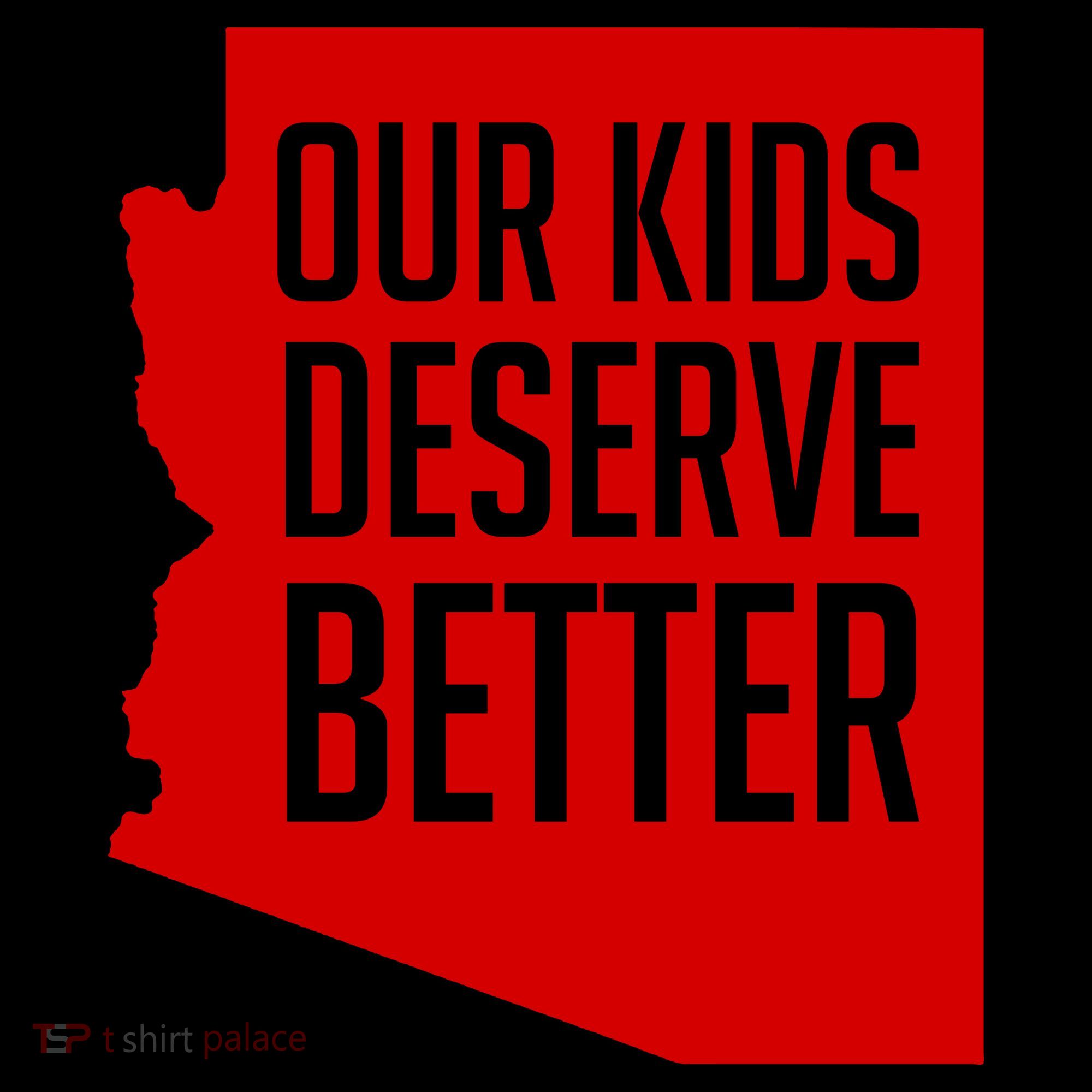 Our Kids Deserve Better Arizona Teacher Coffee Mug