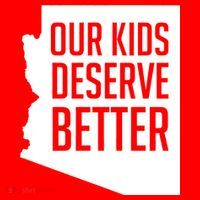 Our Kids Deserve Better Arizona Teacher Ornament thumb 1