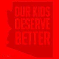Our Kids Deserve Better Arizona Teacher Santa Hat thumb 1