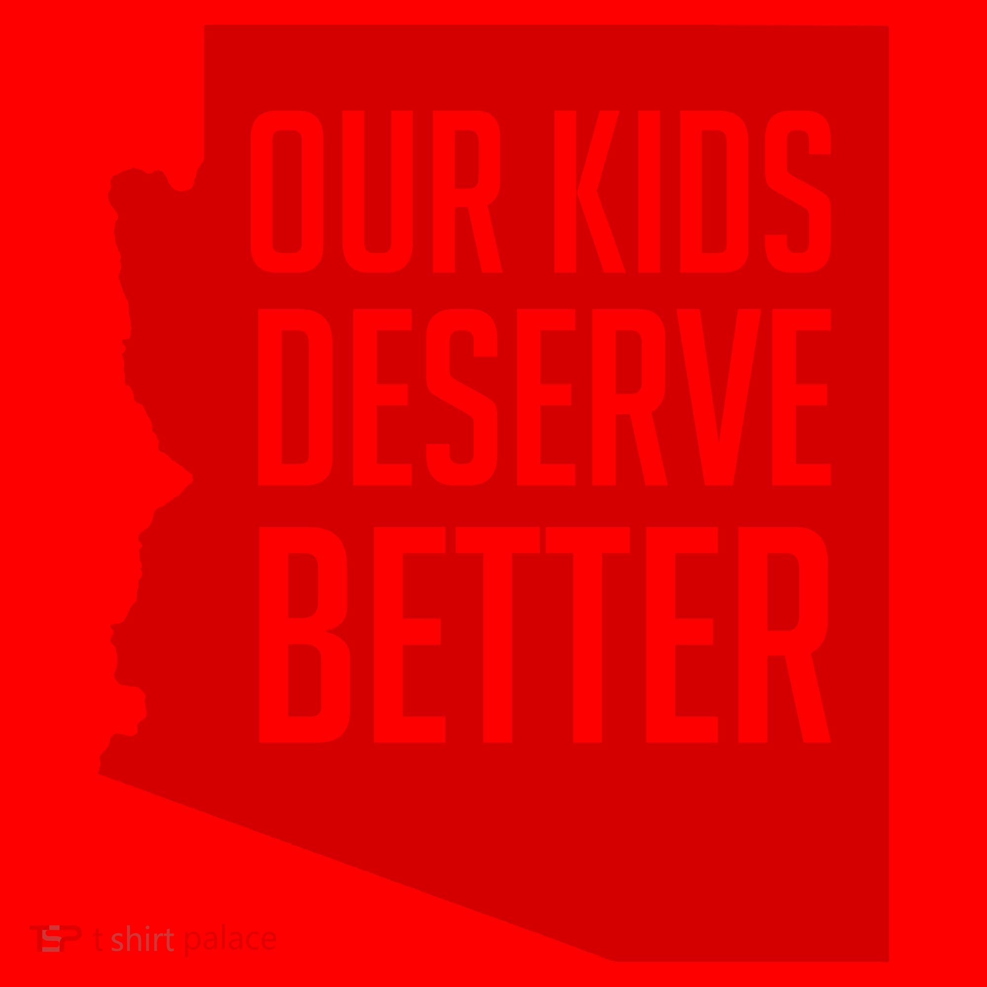 Our Kids Deserve Better Arizona Teacher Santa Hat