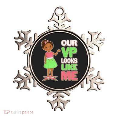 Our VP Looks Like Me Kamala Harris AKA Sorority Colors Ornament