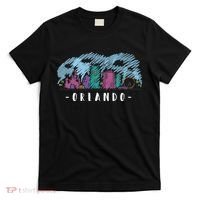 Orlando USA Skyline Sketch T-Shirt thumb 0