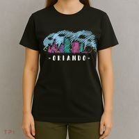Orlando USA Skyline Sketch T-Shirt thumb 4