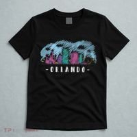 Orlando USA Skyline Sketch T-Shirt thumb 5