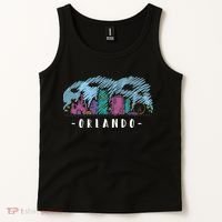 Orlando USA Skyline Sketch Tank Top thumb 2