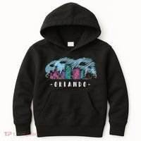 Orlando USA Skyline Sketch Kids Hoodie thumb 0