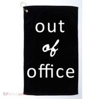 Out Of Office Golf Towel thumb 0