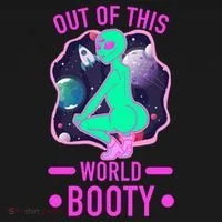 Out Of This World Booty Toddler Hoodie thumb 2