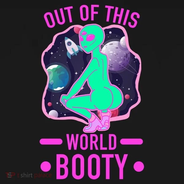 Out Of This World Booty Toddler Hoodie
