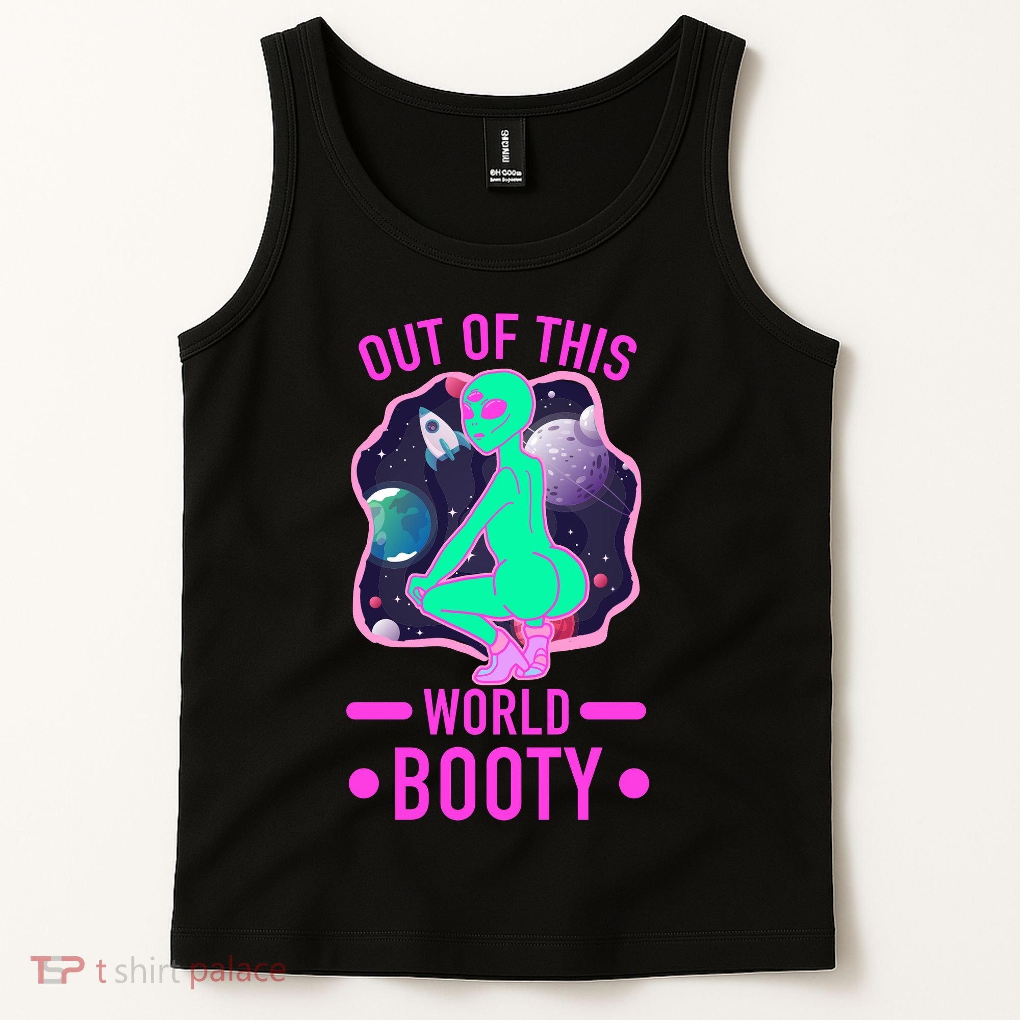 Out Of This World Booty Tank Top