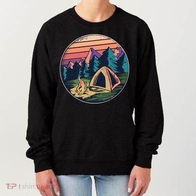 Outdoor Camping Sunset Women's Sweatshirt