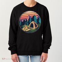 Outdoor Camping Sunset Women's Sweatshirt thumb 0